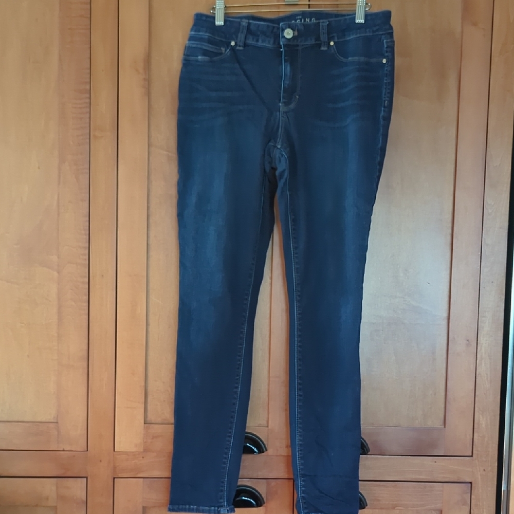 White House Black Market Jeggings Blue Jeans 8
